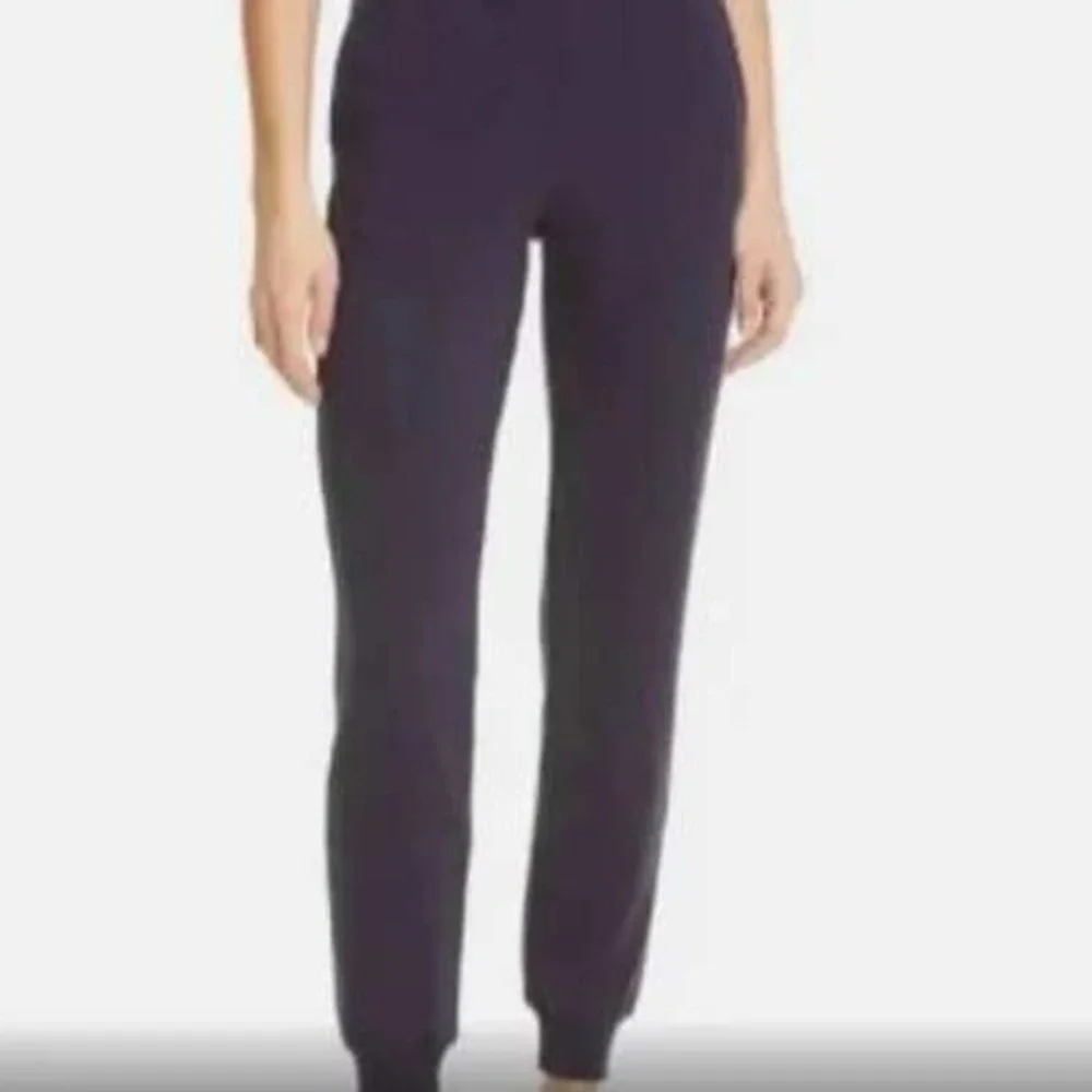L'AGENCE Moss High Rise Jogger Pants Midnight Navy Blue Size XL